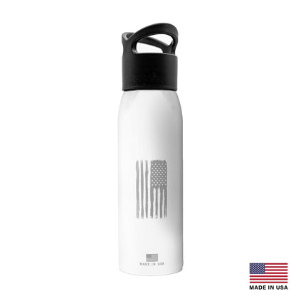 Flag Water Bottle - 24oz